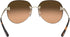 Michael Kors Woman Sunglasses Light Gold Frame, Brown Silver 60MM MK1037-12128Z